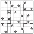 Star Battle puzzles